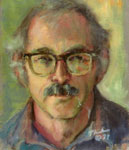 Portrait of a man with glasses