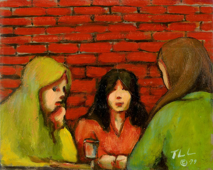a bar scene