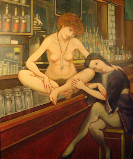 a bar scene