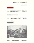 A Different Time Different War Cover
